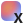 X component icon